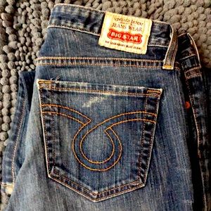 Big Star Vintage denim “ Sweet” jeans. Size 29 L.